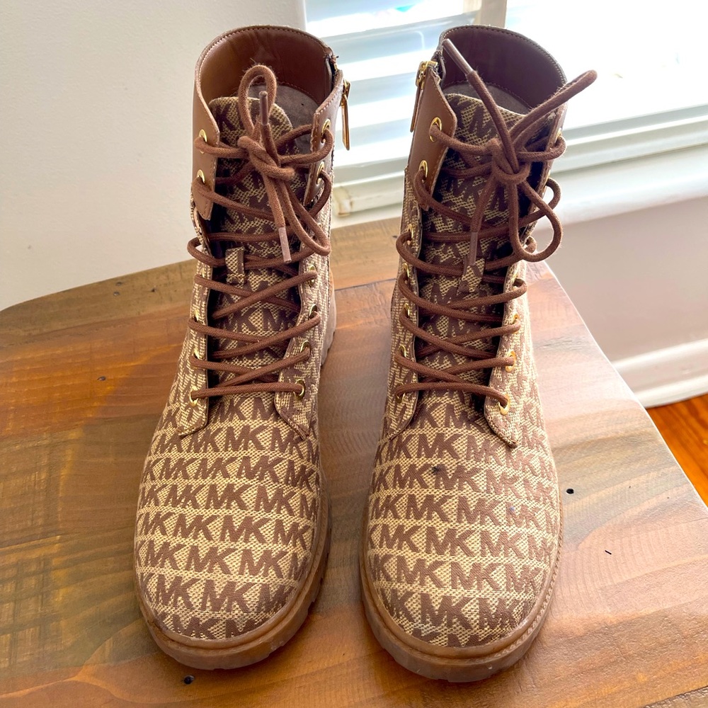 Michael Kors Combat Boots - Picture 3 of 9